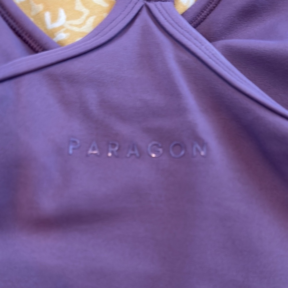 PARAGON Purple Racerback Bra Intimates - Picture 3 of 4